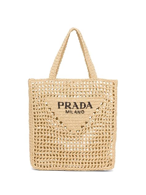 prada woven bag